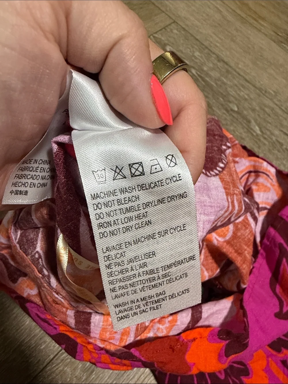 Farm Rio Linen Blend Shorts